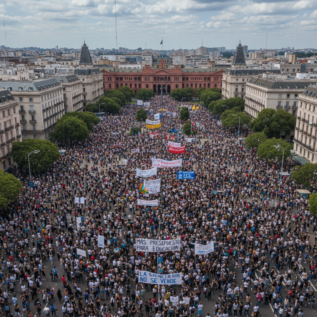 La Marcha Universitaria: Un reclamo masivo por financiamiento y la respuesta del Gobierno