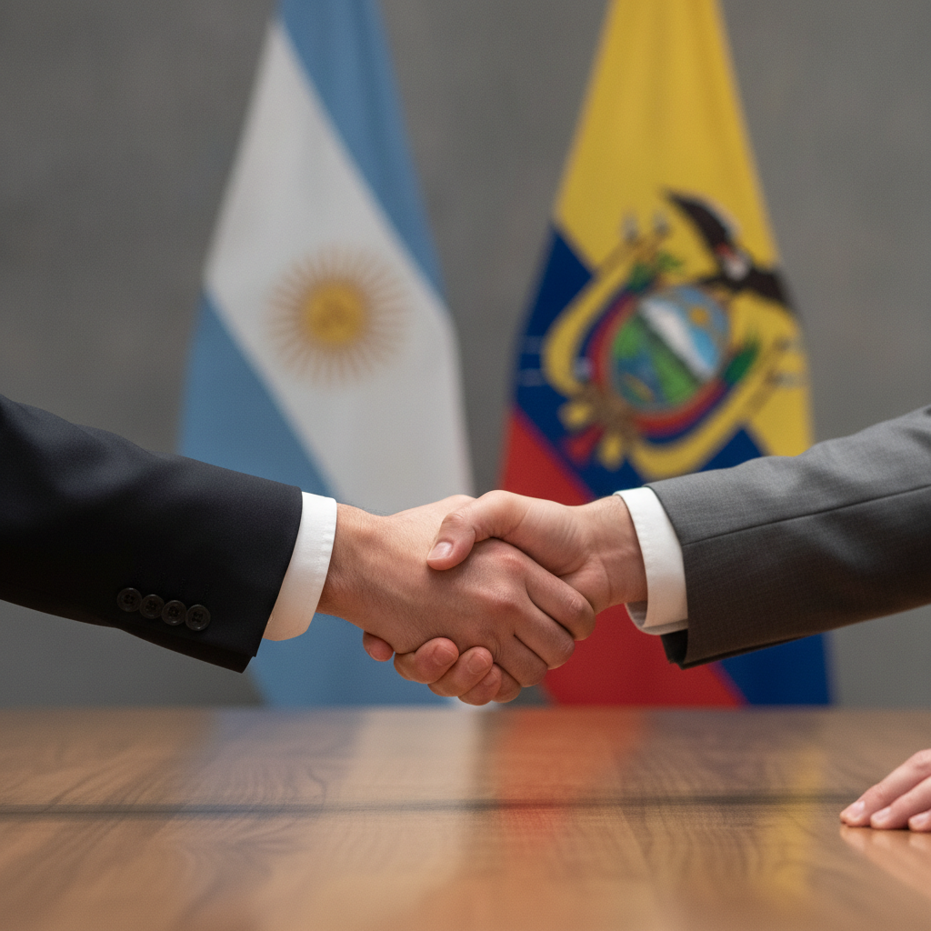 Acuerdos Bilaterales Argentina-Ecuador: Seguridad, Ciberdefensa y Comercio Automotor en la Gira Presidencial