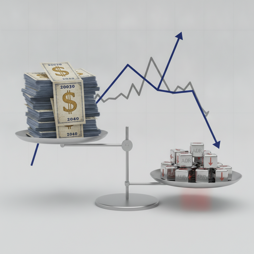 Mercados mixtos: Bonos suben y ADRs caen en jornada marcada por licitación de deuda del Tesoro